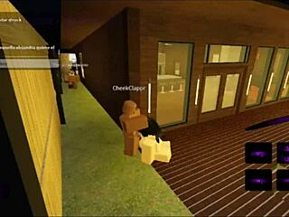 Latina Ass Destroyed By Monster BBC In Roblox