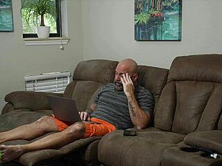 Free ghostface milf gives sloppy halloween handjob in lingerie