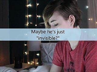 Busty short-haired girlfriend gets dirty on Skype call 😏💦 Big natural tits bouncing wild!