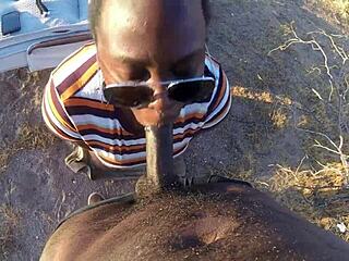 Her Thrilling First Time Hiking Outdoors Adventure Begins