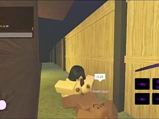 Latina Ass Destroyed By Monster BBC In Roblox