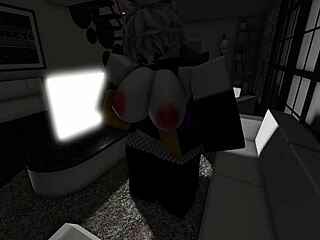 imagine pounding cat girl's huge tits and monster cock deep