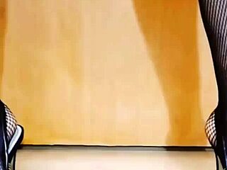 a hot milf strips dances n mastrubates shoving big cock in tight ass pussy