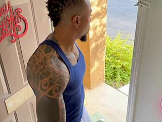 Horny neighbor milf across street seduces with big tits and ass.