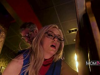 blonde bosses barbie breach and mike mancini lick kinky milf pussy