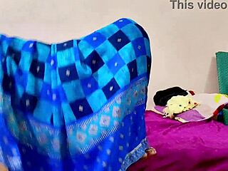 desi indian bhabhi bent over for rough hardcore doggystyle pounding.
