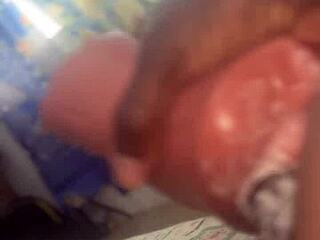 yo check this huge bbc guy creamin his throat toy sneak peek