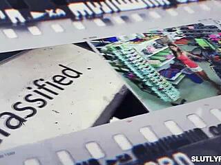 sophie leone's fat ass bent over for savage doggystyle pounding