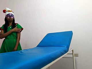 waiting as goblin woman for boyfriend's parlor sex thrill