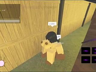 Latina Ass Destroyed By Monster BBC In Roblox