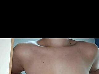 damn this curvy latina teen with big natural tits looks so sensual in the mirror