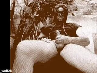 Naughty Bad Wolf Flashes Monster Cock in Homemade Voyeur Sex