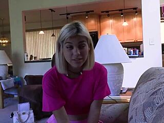 Blonde Lilith Grace Cowgirl Rides Boss Seth Brogans Mature Cock Creampie