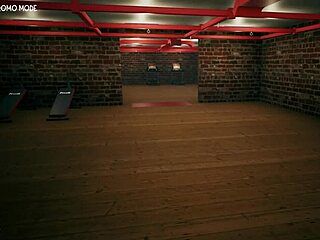 hey girls let's hit the gym and play workout reality voyeur style