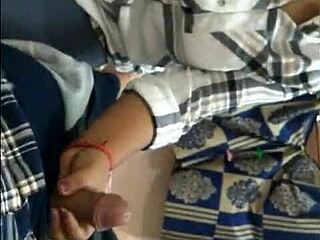 wanna see this cute indian couple's rough outdoor ranch fuck