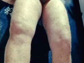 Naughty Bad Wolf Flashes Monster Cock in Homemade Voyeur Sex