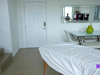 busty asian milf victoria liu gets bikini massage fucked taboo interracial