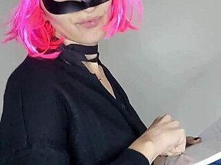 check my kitty mask and these big natural tits i'm so horny