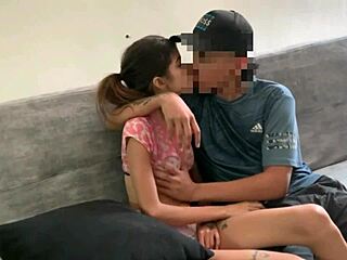 Stepsister Pays Silence with Blowjob and Hard Fuck Story