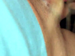 Blonde Gags Deep On Dick Outdoors In Woods!