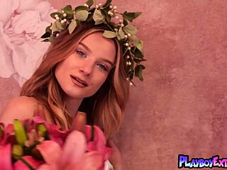 skinny blonde teen roxy shaw strips naked and shows her tight pussy