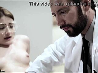 But doctor, your fingers are deep inside my teen pussy while dad watches the hardcore fingering!