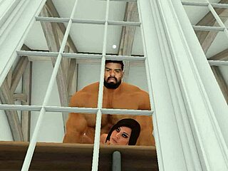 heyward teaches neighbor old cuckold the cumback workout routine right