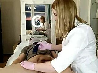 russian beauty shaves smooth before hard webcam fuck 😘