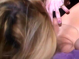 a horny blonde wakes her friend for wet 69 licking