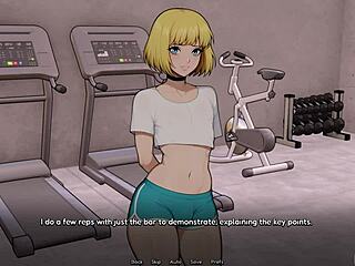 A femboy shares the bunker in a steamy roleplay encounter.