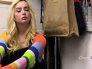 get on your knees for this sleazy burglar blackmail blowjob now