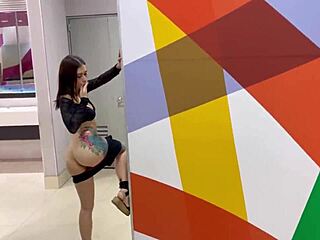 HORNY LATINA BLAKE PRODUCTIONS GETS NAUGHTY BENT OVER BIG COCK IN MALL SHOP