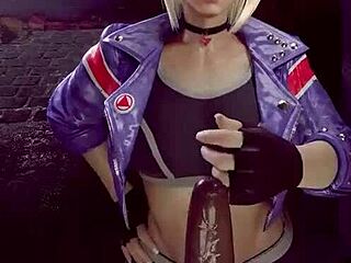 athletic babe sucks cock then jerks massive facial cumshot