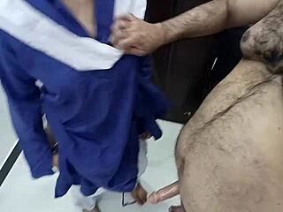omg desi schoolgirl rides stepdad's cock like a horny pakistani slut