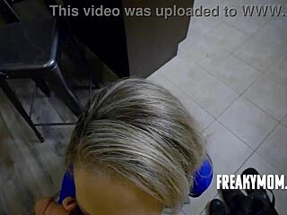 Caught MILF sucking cock, now join the fun with stepdaughter?