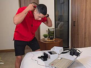 stepson catches me rubbing pussy with his mics monique fuentes