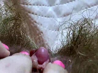extreme closeup huge clit pussy rub orgasm