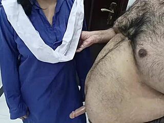 omg desi schoolgirl rides stepdad's cock like a horny pakistani slut