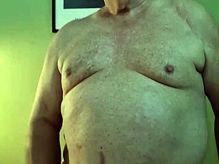 Horny Old Man Chris Jerks Off in Homemade Show