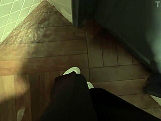 a horny slut like me jerkin off in nightclub toilet desperate