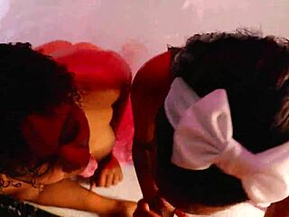 jacuzzi ebony khalessi 69 tribbing ffm threesome fun