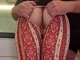 did my curvy cleaner milf really let me creampie her kitchen pussy?