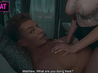 why's matthew meier fucking hot milf right next to stepson in shared bed with stepmom?