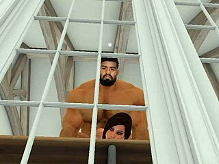 heyward teaches neighbor old cuckold the cumback workout routine right