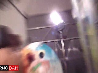 Vicki Chase devours five cocks at Dan's wild orgy bash?