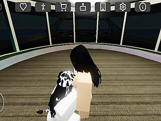 futa girl mounts cow hard in steamy barn romp 🐮🍆