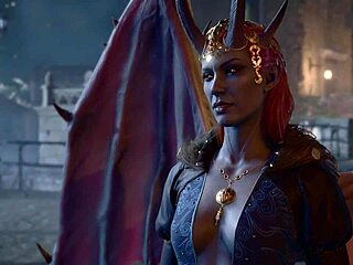 Mizora seduces in naked Baldur's Gate 3 sex scene, no mods needed