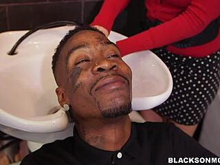 i crave that big black cock fantasy pounding my milf mommy at work