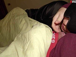 stepmom sucks my cock deepthroat until cum in mouth facial