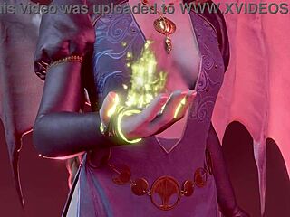 Mizoraが裸Baldurs Gate 3セックス誘惑、無MODで